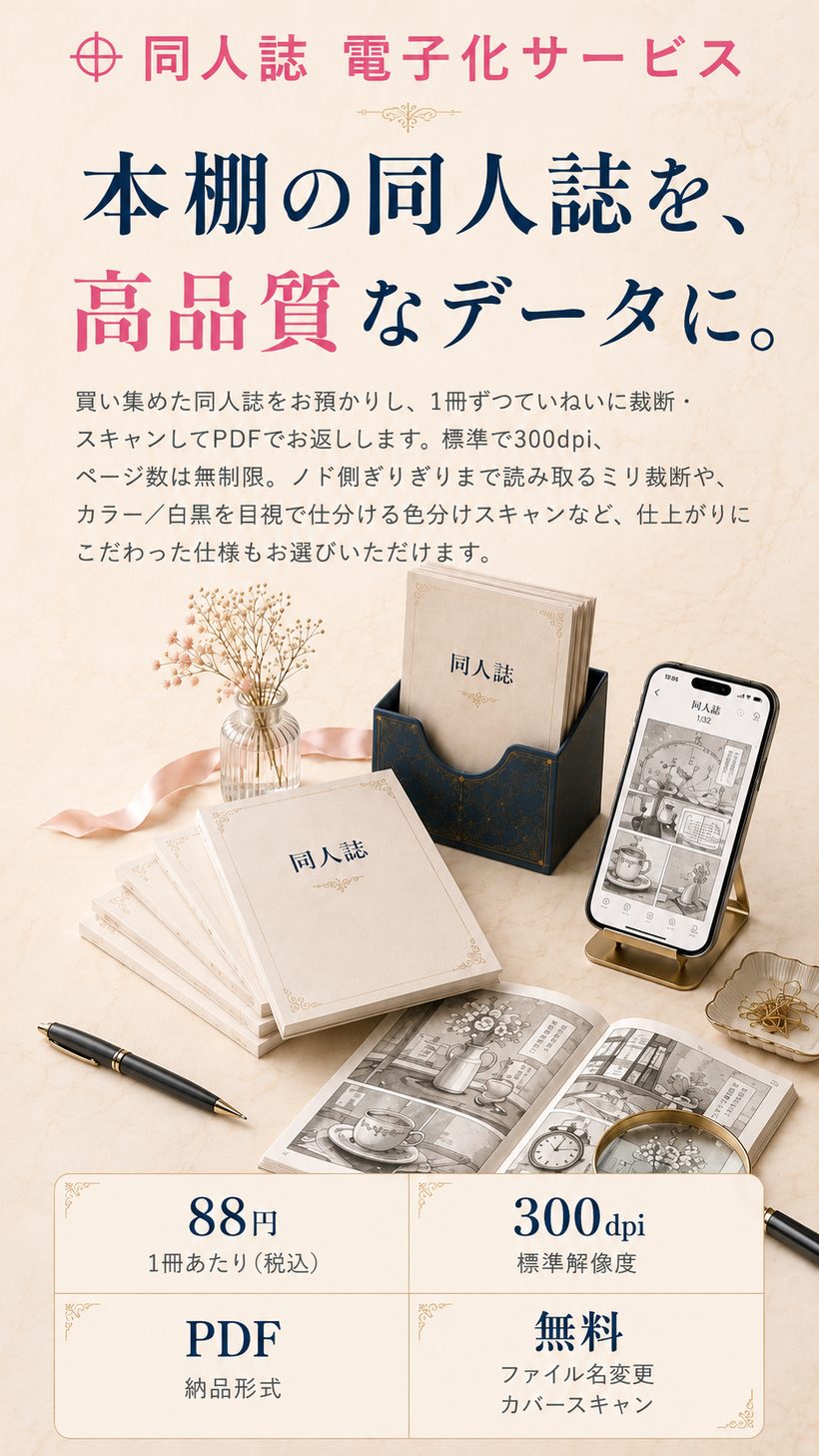 同人誌の電子化 未来同人ラボ